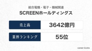 SCREENホールディングスの売上高・業績