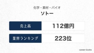 ソトーの売上高・業績