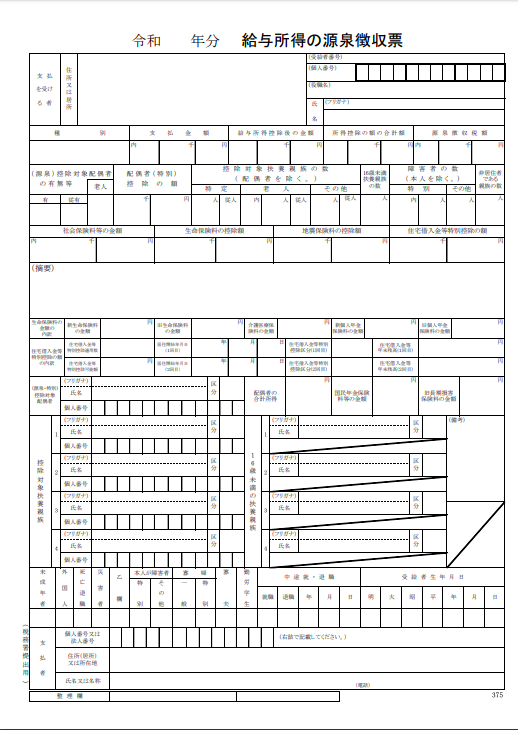 源泉 徴収 票 いつ 源泉徴収票 令和2年分はいつからいつまでの給料 源泉徴収票は1月1日から12月31日までの給料 Amp Petmd Com