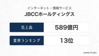 JBCCホールディングスの売上高・業績