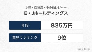 19年最新 E Jホールディングスの売上 業績を調査 四半期ごとの推移や 業界内のランキングを紹介 Career Books