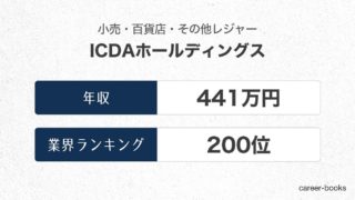 ICDAホールディングスの年収情報・業界ランキング