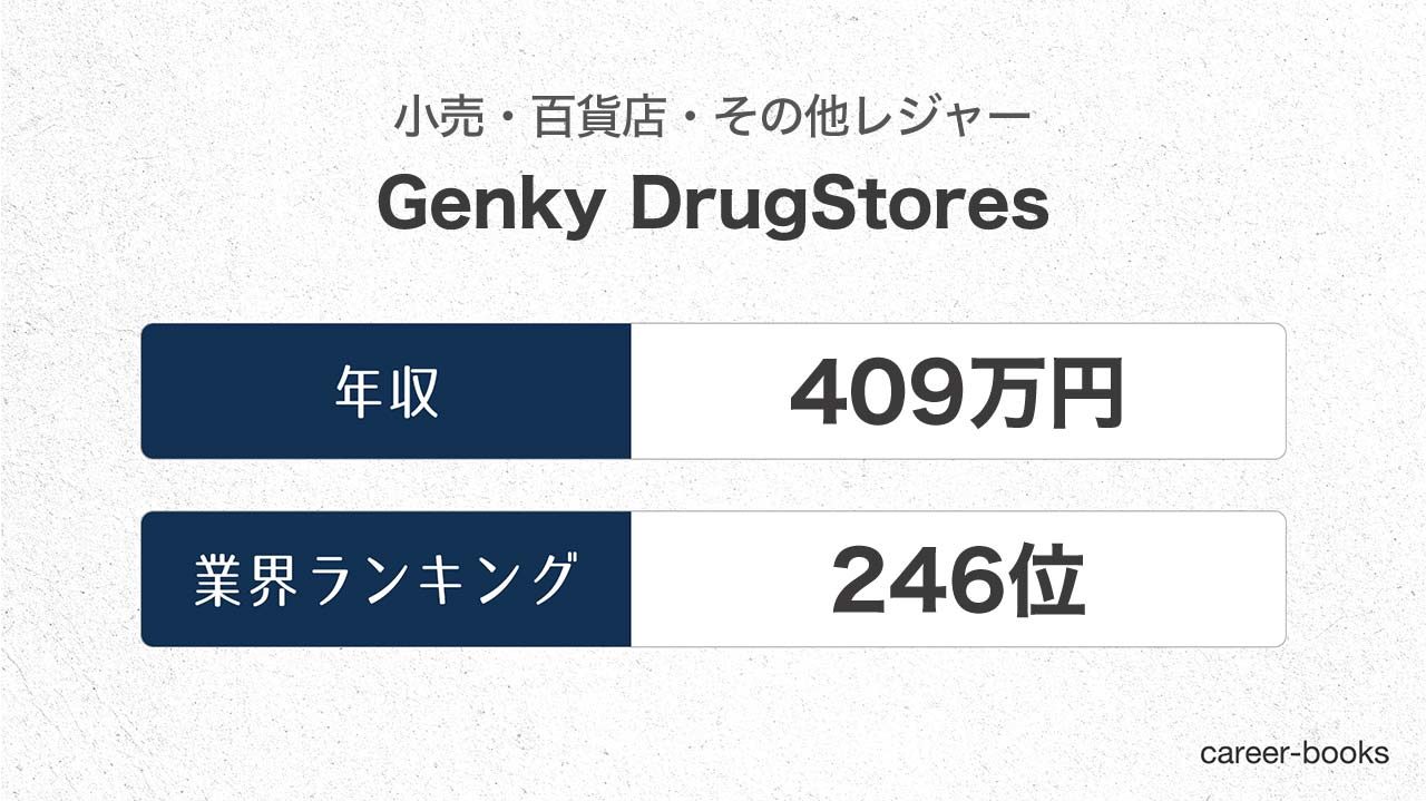 Genky DrugStoresの年収情報・業界ランキング
